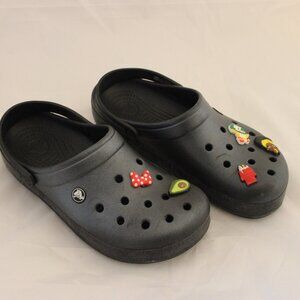 Crocs Clogs Navy Blue Slip-On Straps Lightweight Mens 9 Womens 11